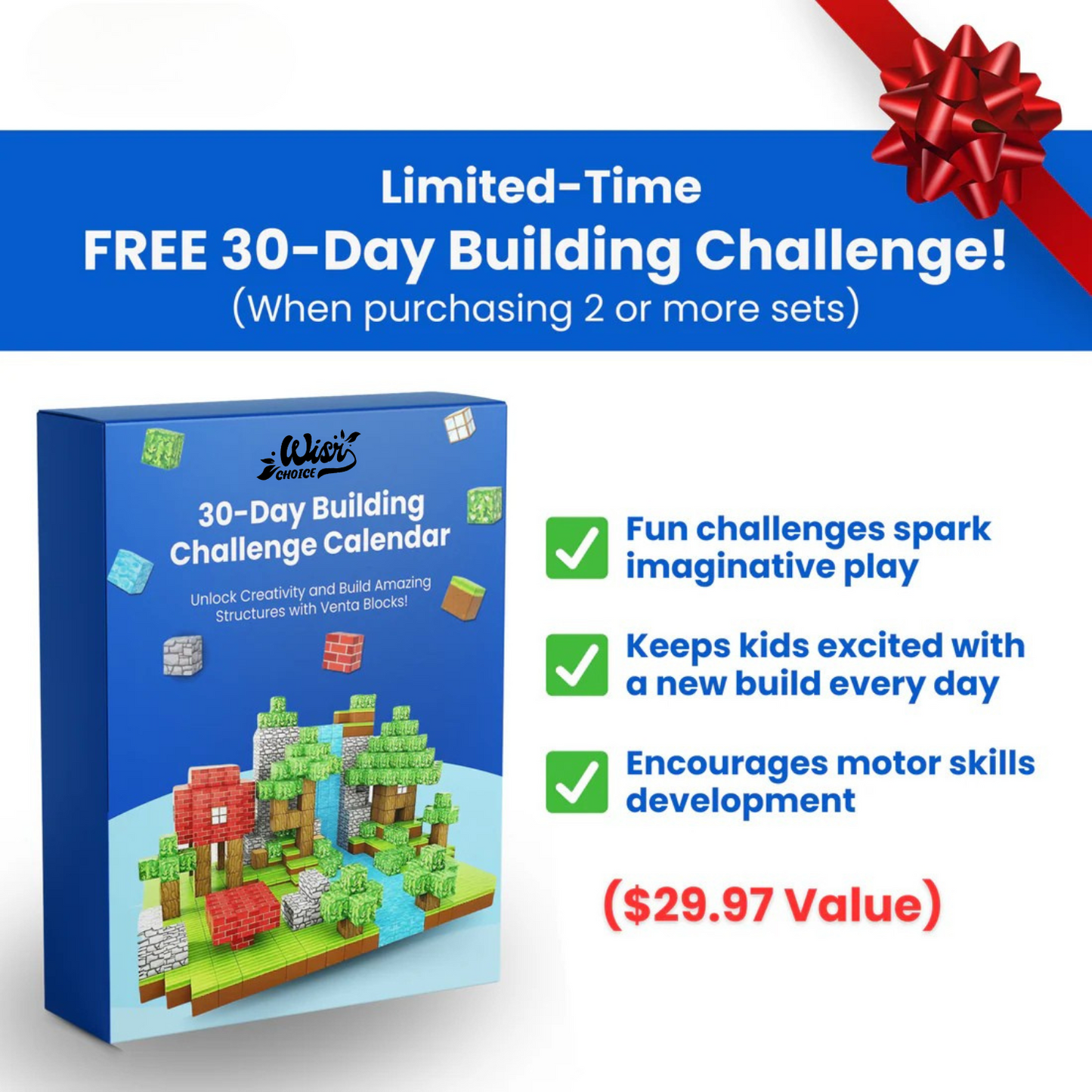 Funstem™ Magnetic Building Blocks