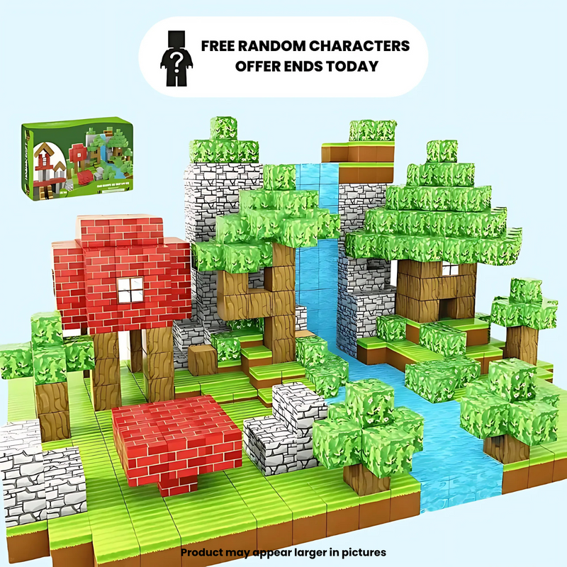 Funstem™ Magnetic Building Blocks