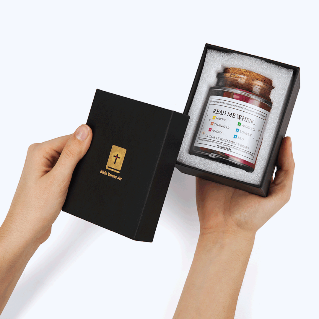 (Gifting Offer) Handmade 90 Day Bible Verse Jar