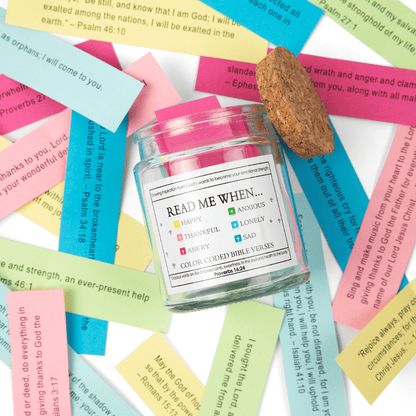 (Gifting Offer) Handmade 90 Day Bible Verse Jar